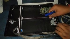 hp scanjet 200 ccd cable replacement assemble and disassemble step by step black scan issue