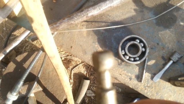 Как снять подшипник с коленвала иж планета , самодельный съёмник. смотреть онлайн