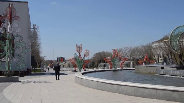 Проспект Бухар Жырау в Караганде