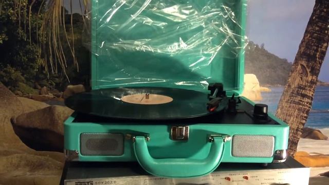 Turntable проигрыватель виниловых пластинок Mp3 FM #DESON DS-101