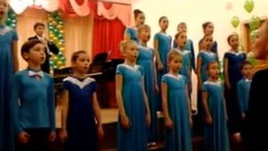 "Аве Мария"  в исполнении детского хора "Gloria"
