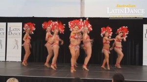 Latin Dance Sensation Samba - Amateur Mixed Latin Shines Team - ALDC 2015