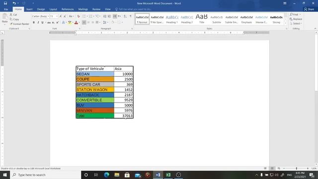 An easy way to import data from excel to word. смотреть онлайн