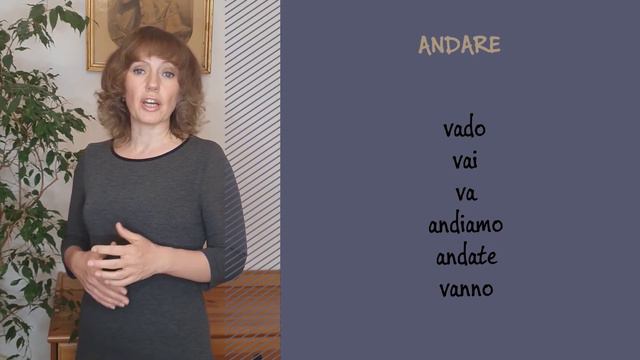 Глагол "andare"