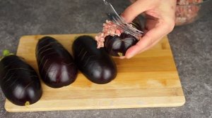 Баклажаны с фаршем в духовке