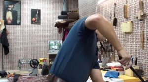 Покраска Натуральной Кожи Чепрака и Растишки