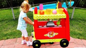 ✿ МАКДОНАЛЬДС НА КОЛЕСАХ Играем в Магазин Игры Для Детей Видео McDonalds KIDS Games Educational Toys
