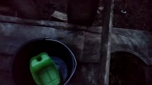 Поилка для телят. Под вёдра. Самодельная.