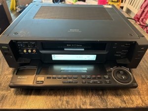 Sony SLV-R1000 Super S-VHS SVHS Плеер Рекордер HiFi Стерео-Япония-1993-год