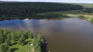 Калужская область, Ксемское водохранилище. Острова для рыбаков