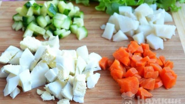 Салат Столичный с курицей