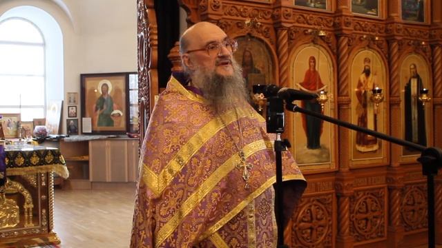 5.03.2023г "ТОРЖЕСТВО ПРАВОСЛАВИЯ" Проповедь протоиерея Геннадия Заридзе смотреть онлайн