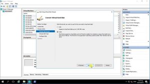 Convert a .VHDX virtual hard disk to .VHD