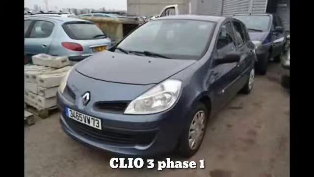 TOUTES LES CLIO (1à5) Renault Clio évolution. De 1990 à 2020. смотреть онлайн