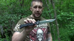 Складной нож LuZon large от фирмы Cold Steel. Выживание. Тест №94