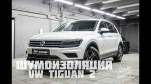 Шумоизоляция VW Tiguan 2. Видеоотчет.
