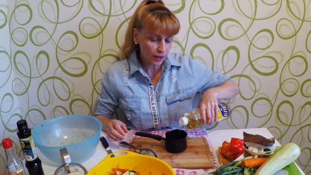 Салат кабачки по корейски как на рынке Рецепт быстрого приготовления!
