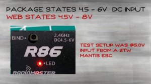 RadioMaster R86 6Ch RC Receiver: A Quick Look.