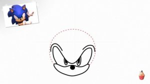 Как нарисовать Соника.