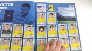 Экспресс-обзор альбома для наклеек Panini по РФПЛ сезона 2020-2021