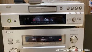 Test combo ampy Pioner VSA-AX10 khủng long 30kg 615w vs Denon DVD 3910 long lanh