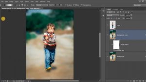 How to Blur Background in Photoshop | How to blur photo in Photoshop | Background blur in Photoshop