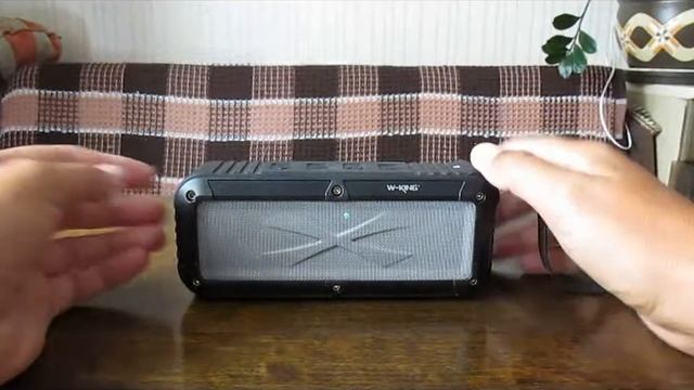 W-king S20 - Лучшая блютуз-колонка за 25$ !!! смотреть онлайн