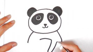 Bolalar uchun panda rasm chizish _ Рисуем панду для детей _ Drawing a panda for kids