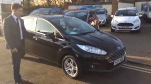 2014 Ford Fiesta 1.0L Ecoboost Zetec for sale at Thame service station