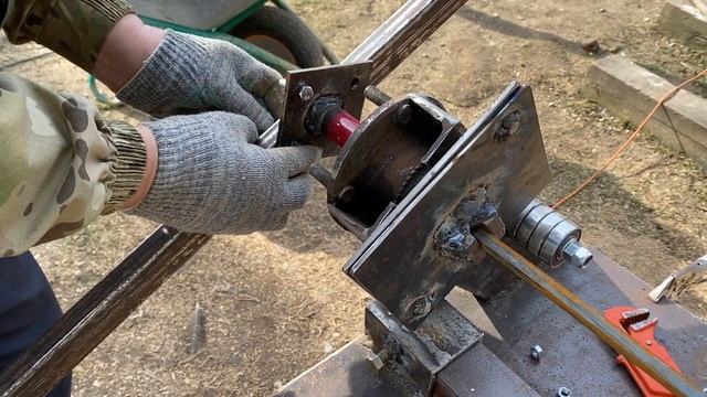 Как сделать торсион для холодной ковки из ступицы. смотреть онлайн