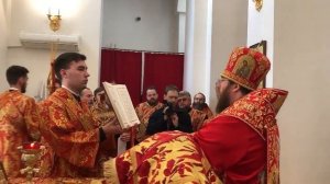 Митрополит Игнатий совершил хиротонию во иерея диакона Кирилла Андриенко