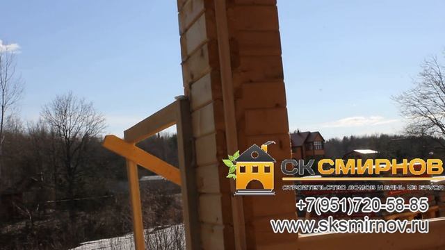Ройки при строительстве из бруса
