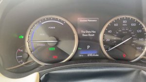 Reset maintenance required message 2019 Lexus NX300