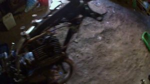 Ремонт иж планета 5 #5 замена стаканов в перьях вилки,первый дольняк !