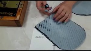 Прихватка, техника синель