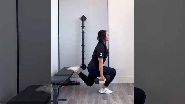 Bulgarian Split Squat - glutes and quadriceps strengthening exercise