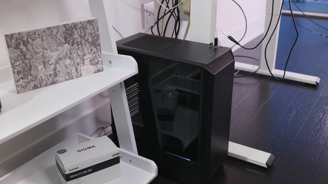 MY NEW FAVORITE SPACE | Entertainment Desk Setup ✨ смотреть онлайн