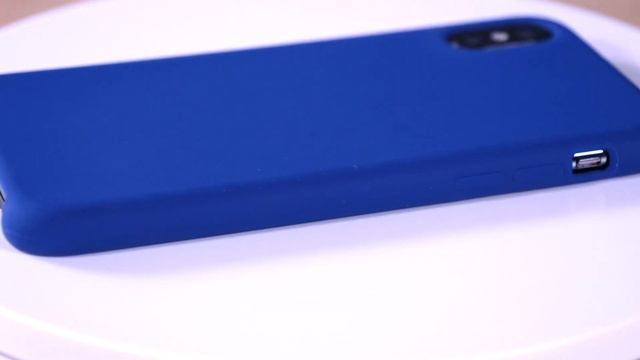 Чехол-накладка HOCO для iPhone X, Синий смотреть онлайн