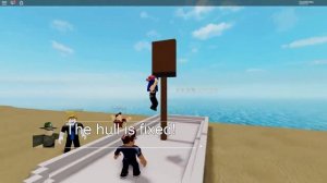 We're trapped here forever...? Roblox Sailing Story!