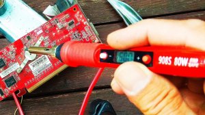 Электрический паяльник JCD 908 S _ Electric soldering iron JCD 908 S