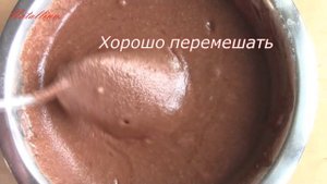 Шоколадный манник (постный). Рецепт манника. Постная выпечка.