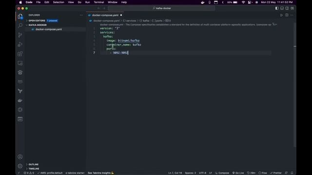 03. Kafka with KRaft setup using Docker Compose | Kafka tutorial for beginners