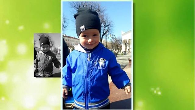 Тёме 2 годика! Слайд-шоу сыну. смотреть онлайн