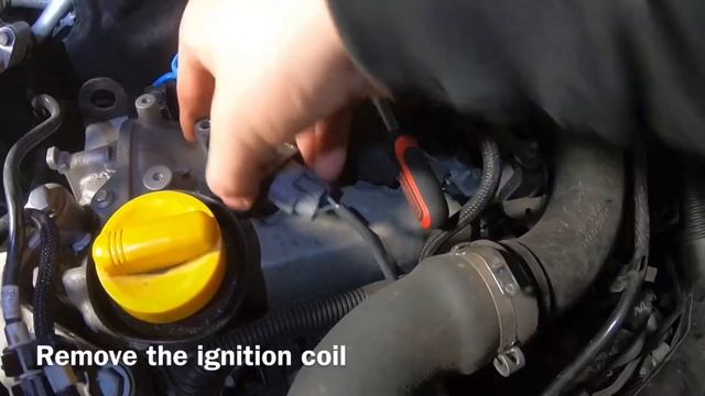 How to replace your ignition coil auto ignition-coil replacement Dacia Duster DIY смотреть онлайн