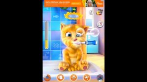 Talking Ginger Part 3 - iPad app demo for kids - Ellie