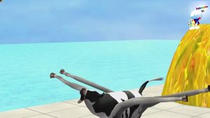 Выбери правильный номер Испытание Пересечение фонтан для детей Корова Слон Динозавр Горилла