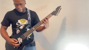 ESP LTD M-17 7-string Guitar Playthrough