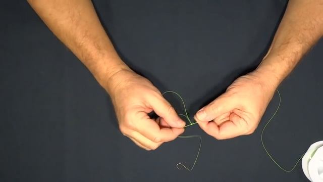 Лучшие рыболовные узлы ?. Twisted Dropper Loop.