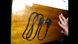 кабель для ноутбука - любая розетка (на выбор)