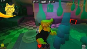 КОТЕНОК ЛАЙК и ФНАФ ПЛЕЙ УБЕГАЮТ от ЗЛОГО АНИМАТРОНИКА БАНАНА из FNAF КООП !!!